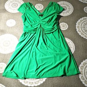 Essential capped sleeve dress